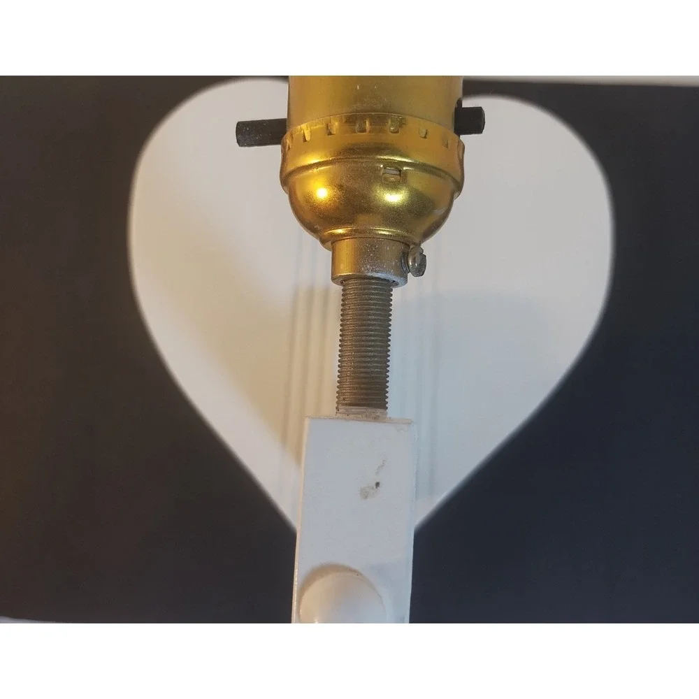 Heart Wood Wall Sconce Light Plug In Cottage Farmhouse Grannycore Rustic‎ White